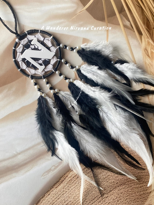 Black White Dreamcatcher