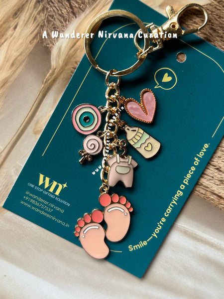 BabyPink Keychain