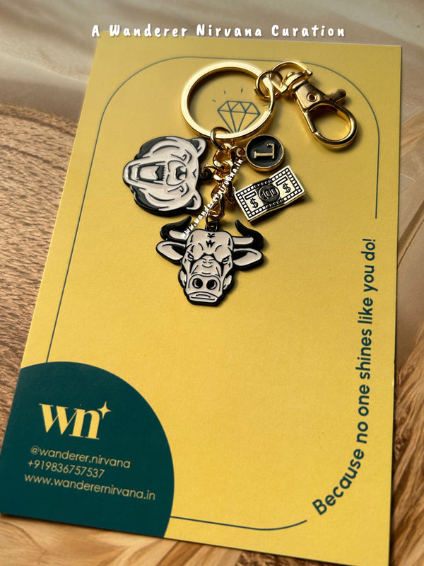 Stock Market Keychain