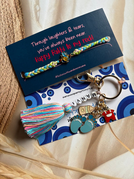 Bhaiya Bhabhi( Mom to be ) Rakhi  Set