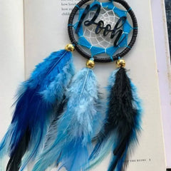 Black and blue Mini Dreamcatcher