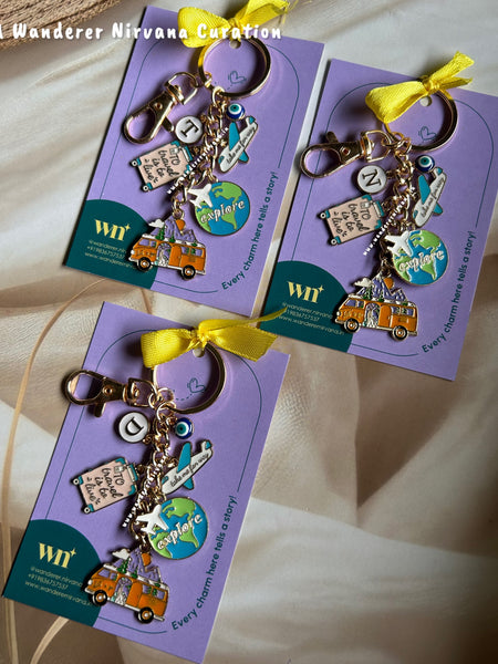 Adventure Travel Keychain
