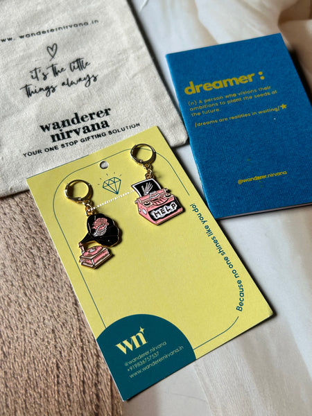 A Thing Wednesday Earrings Mismatched