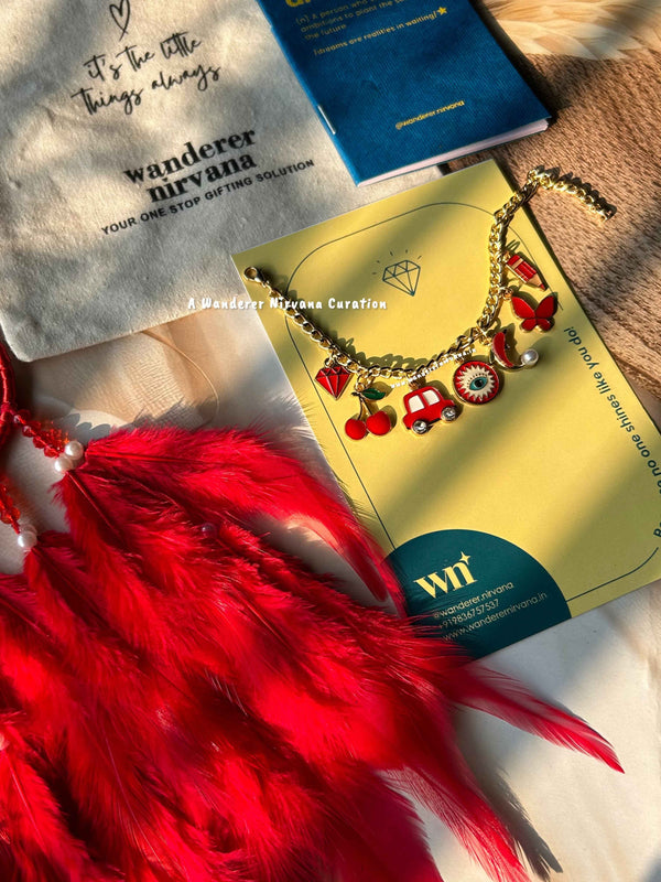 Red Rare Dreamcatcher Bracelet Combo