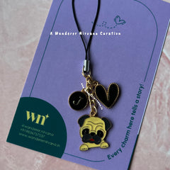Pugg Heart Phonecharm