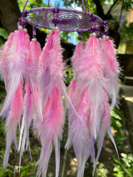 Cotton Candy Chandelier Dreamcatcher