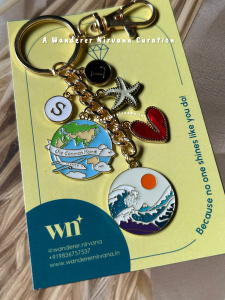 Susanah Laurel Cousins Keychain