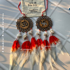 Ohm Swastik Red-White Jalsa