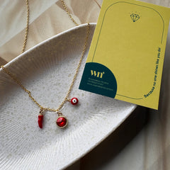 Haye Haye Mirchi Neckpiece