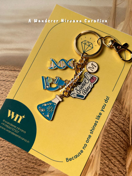 Science Keychain