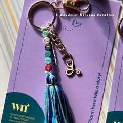 Personalised Name Boho Doctor Keychain