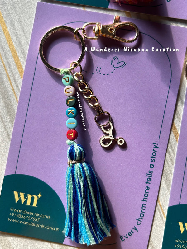 Personalised Name Boho Doctor Keychain