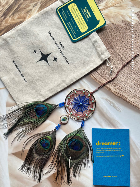 Mayur Chakra Peacock Dreamcatcher