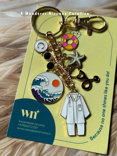 Conrad Doctor Swimmer Keychain