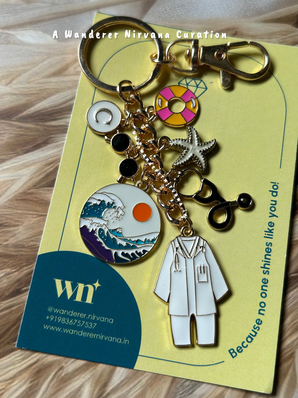 Conrad Doctor Swimmer Keychain