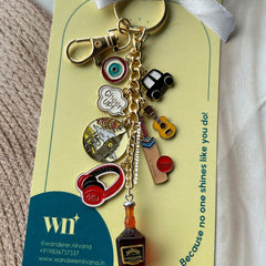 Cricket London Music Keychain