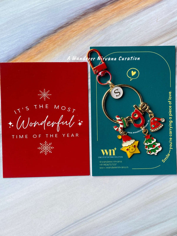 Christmas Jingle Personalised Bagcharm