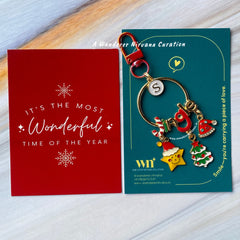 Christmas Jingle Personalised Bagcharm