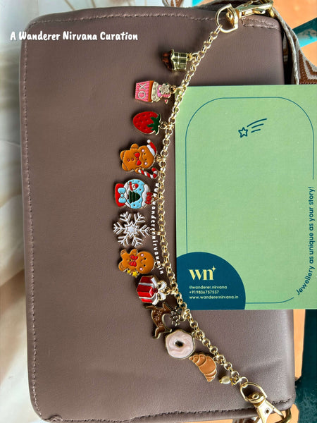 Merry Christmas Bagcharm Chain