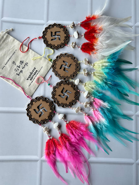 Set of 4 Swastik