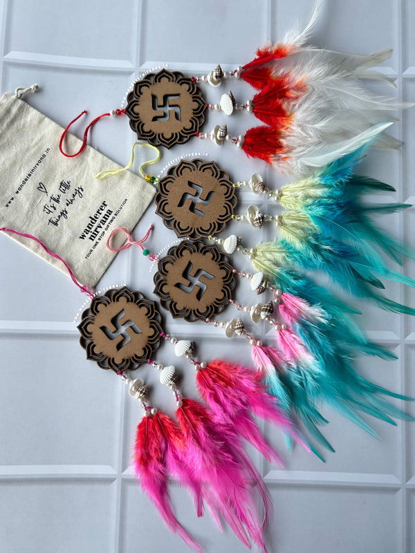 Set of 4 Swastik