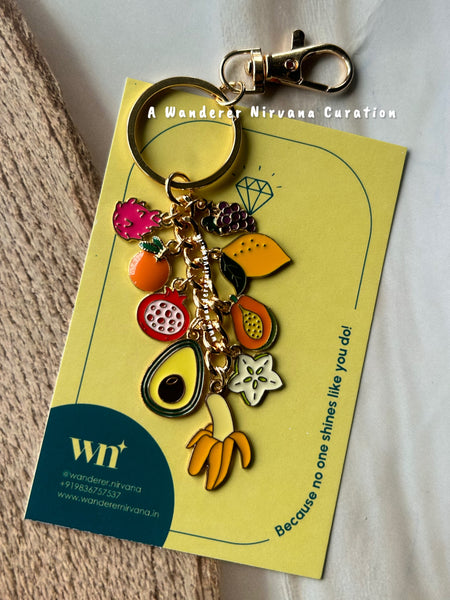Fruits Family Keychain