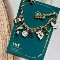A Travel Manifested Pearl Bracelet