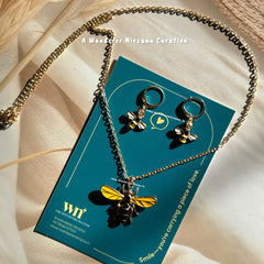 Bee Earrings Set