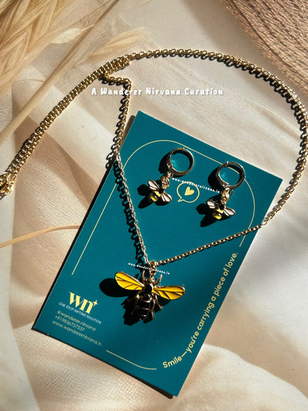 Bee Earrings Set