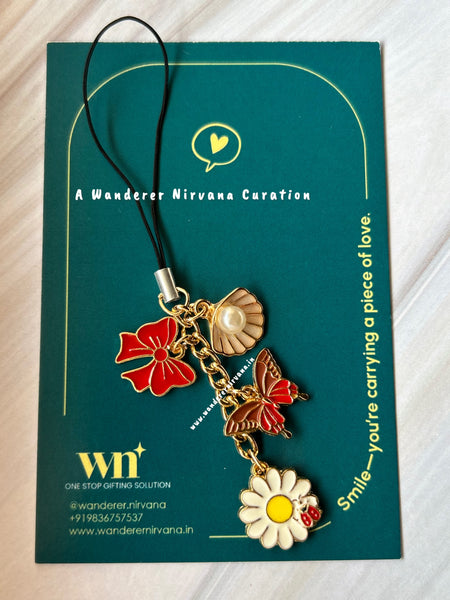 Rosie Pookie Garden Phonecharm