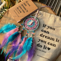 Pastel Dreams Dreamcatcher with Name