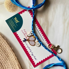Tennis Charm Rakhi Keychain