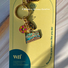 Swimming Swimmer Keychain