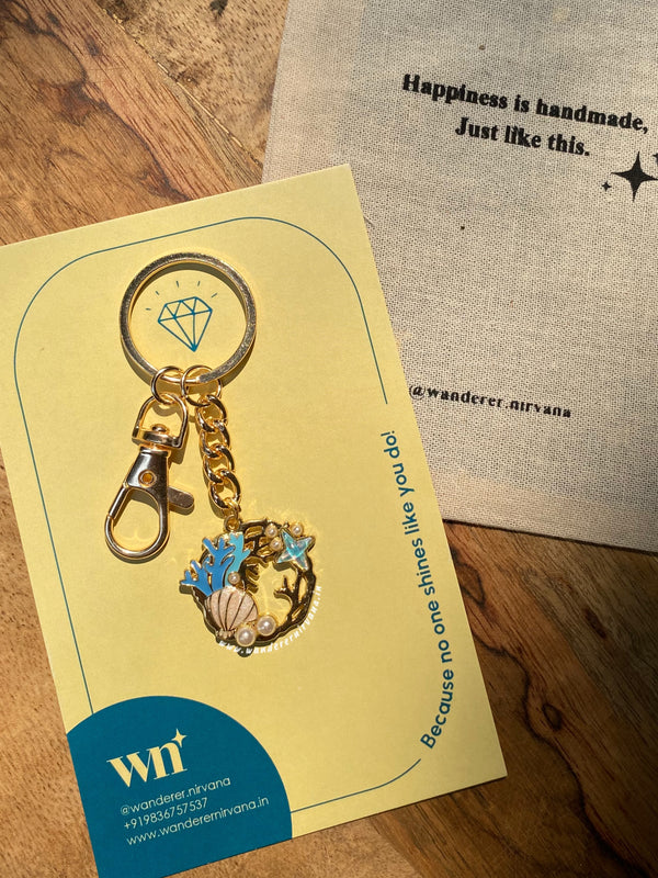 Beach Keychains ( Set of 4)