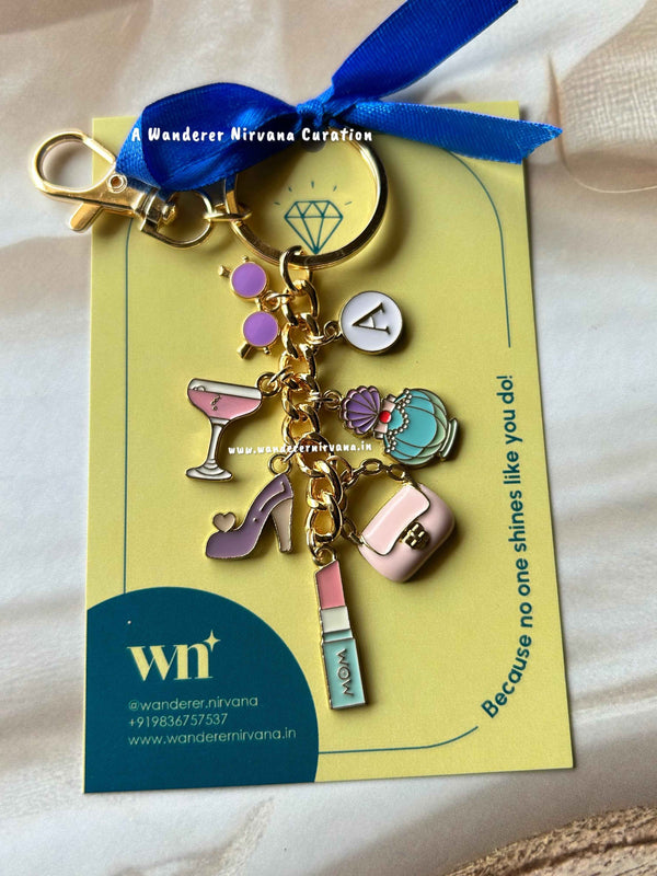 Fashion is Style Keychain Bagcharm