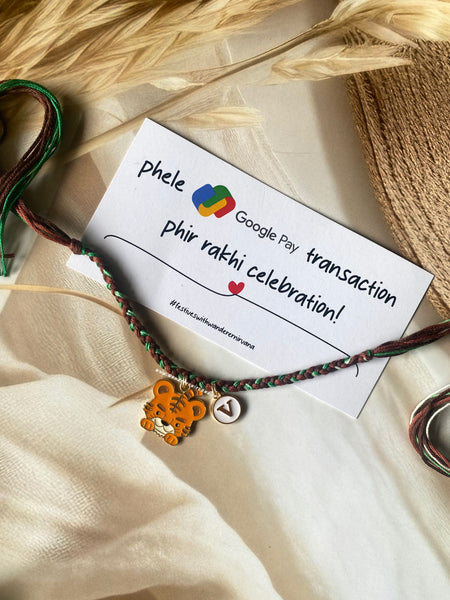 Tiger Personalised Rakhi