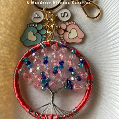 Baby Family Tree of Life Keychain