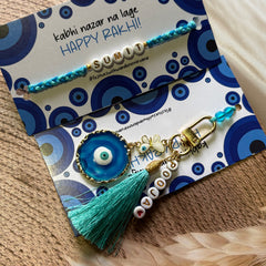Boho Name Rakhi Set 3