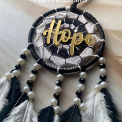 Black White Dreamcatcher