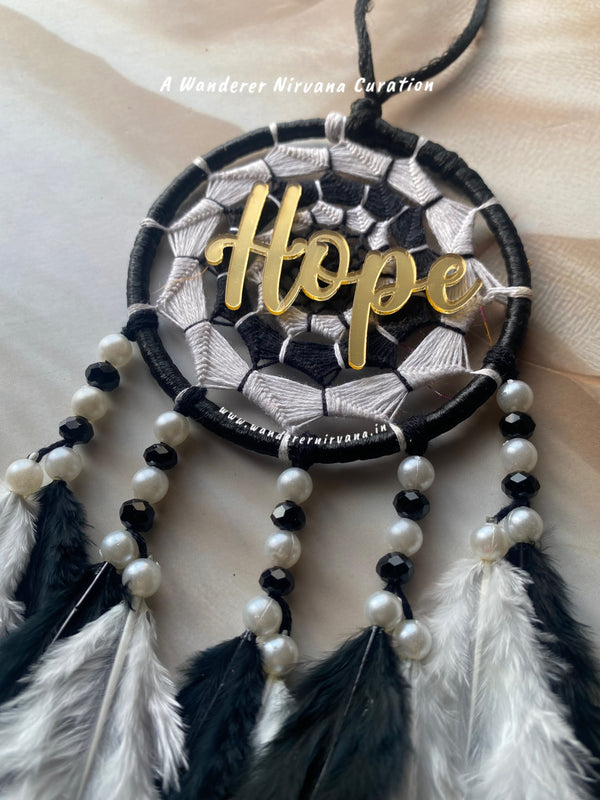 Black White Dreamcatcher