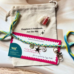 Volleyball Charm Rakhi Keychain