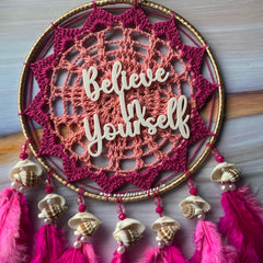 Shaam Gulabi Dreamcatcher Pink