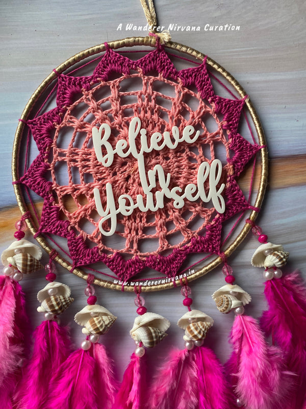 Shaam Gulabi Dreamcatcher Pink