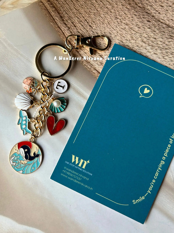 Beach Ocean Travel  Keychain