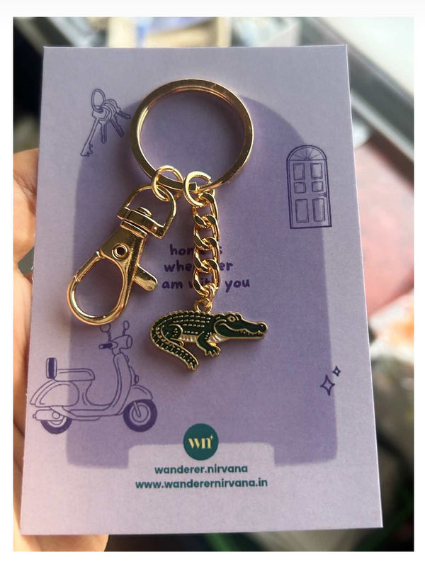 Crocodile Keychain