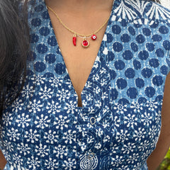 Haye Haye Mirchi Neckpiece