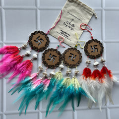 Set of 4 Swastik
