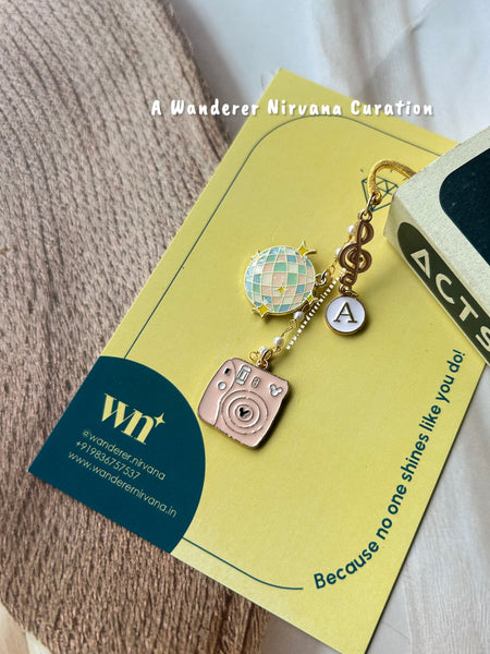 Music Polaroid Personalised Bookmark