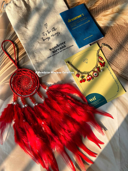 Red Rare Dreamcatcher Bracelet Combo