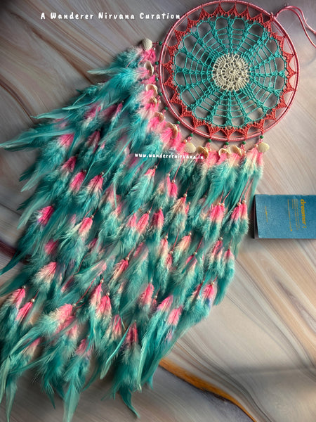 Mint to Be Pink Dreamcatcher